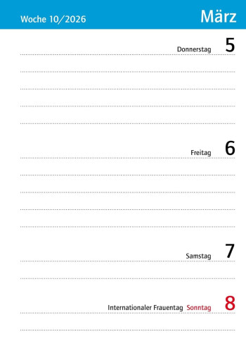Uli Stein Seniorenkalender mit Spiralbindung und Gummiband 2026