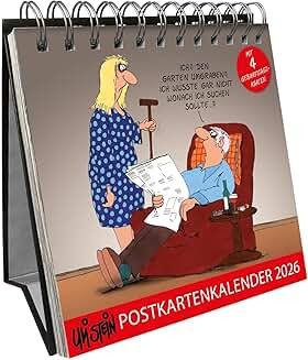 Uli Stein Postkartenkalender 2026