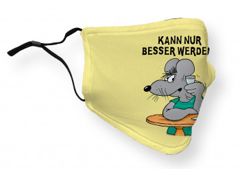 Maske Comfort "Kann nur besser werden"