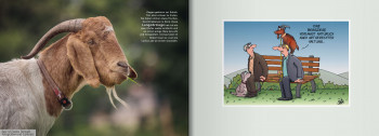 Uli stein Tierwelt Buch signiert