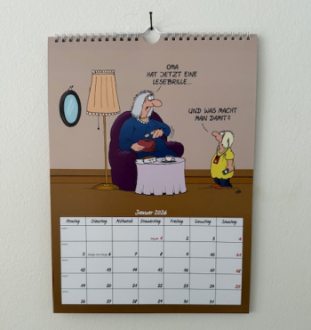 Uli Stein Rentnerkalender 2026