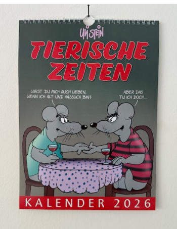 Uli Stein Tierische Zeiten Kalender 2026