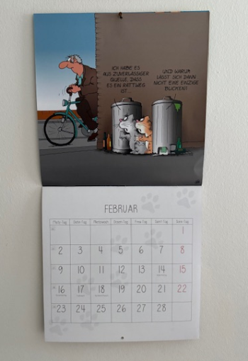 Uli Stein  Katzenkalender 2026