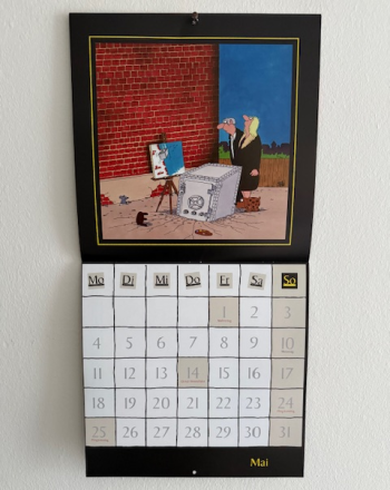 Uli Stein  Schwarzer Kalender 2026