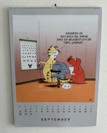 Uli Stein  Tierisch Grosser Kalender 2026