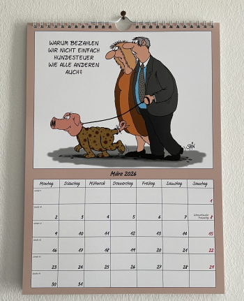 Uli Stein Hundekalender Kalender 2026