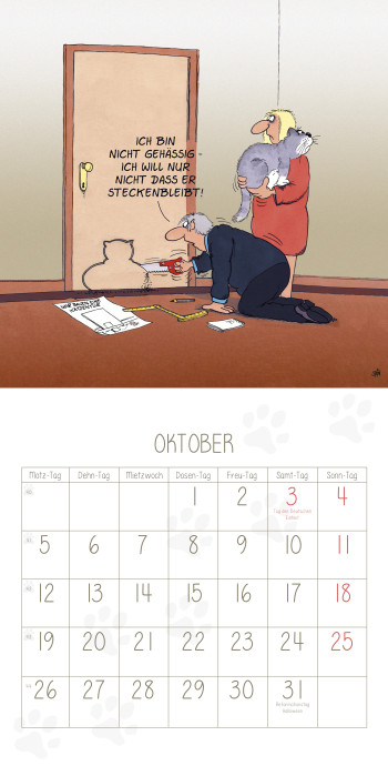 Uli Stein  Katzenkalender 2026