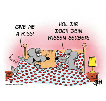 Kissen Give me a Kiss