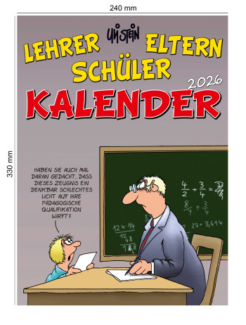 Uli Stein Lehrer Schüler Eltern Kalender 2026