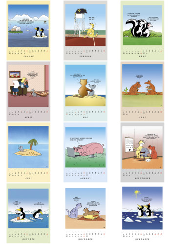 Uli Stein  Tierisch Grosser Kalender 2026