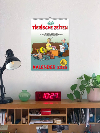 Uli Stein Tierische Zeiten Kalender 2025