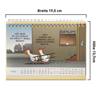 Uli Stein Tischkalender stehend 2027