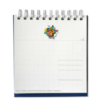 Uli Stein Adventskalender, Tischkalender stehend " Drei Könige"