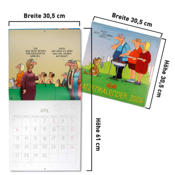 Uli Stein  Katzenkalender 2026