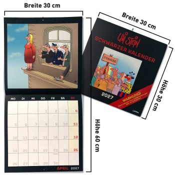 Uli Stein  Schwarzer Kalender 2027