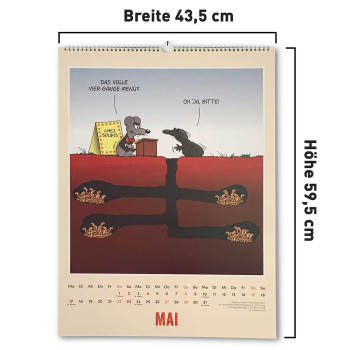 Uli Stein  Tierisch Grosser Kalender 2027
