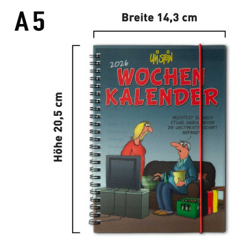 Uli Stein Wochenkalender 2026