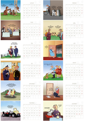 Uli Stein  Katzenkalender 2026