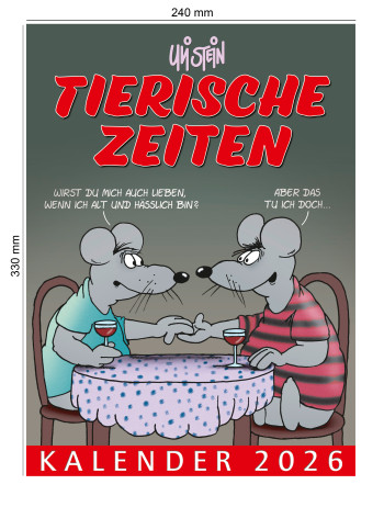 Uli Stein Tierische Zeiten Kalender 2026