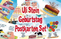 Uli Stein Postkarten 10er Set "Geburtstag"