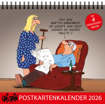 Uli Stein Postkartenkalender 2026