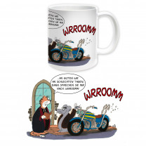 Uli Stein Becher "Wrroomm" Motorrad