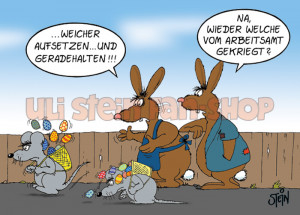 Postkarte Ostern