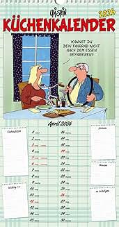 Uli Stein Küchen Kalender 2026
