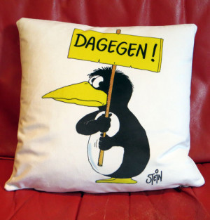 Kissen DAGEGEN