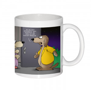 Becher "Als Du mich geheiratet hast, ..." Hund