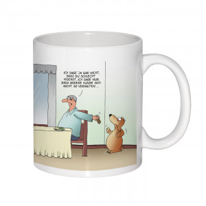 Becher "Ich sag ja gar nicht, dass du schlecht kochst..." Hund