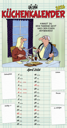Uli Stein Küchen Kalender 2026