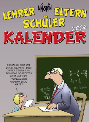 Uli Stein Lehrer Schüler Eltern Kalender 2026