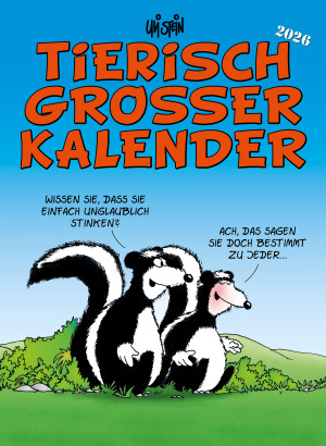 Uli Stein  Tierisch Grosser Kalender 2026