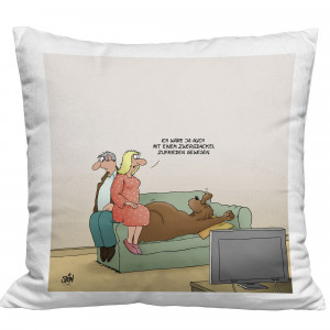 Kissen "... Zwergdackel ..." cYm