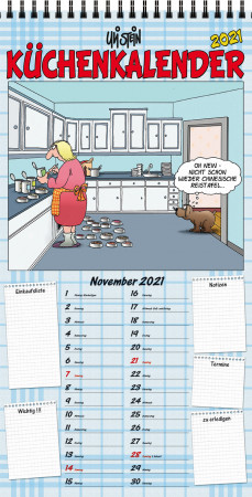 Uli Stein Küchen Kalender 2023