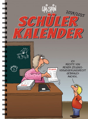 Uli Stein Schülerkalender 24/25, mit Spiralbindung