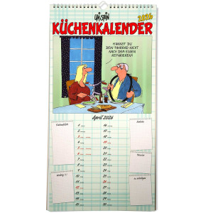 Uli Stein Küchen Kalender 2026