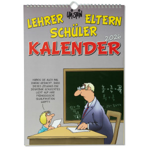 Uli Stein Lehrer Schüler Eltern Kalender 2026