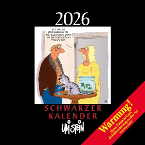 Uli Stein  Schwarzer Kalender 2026
