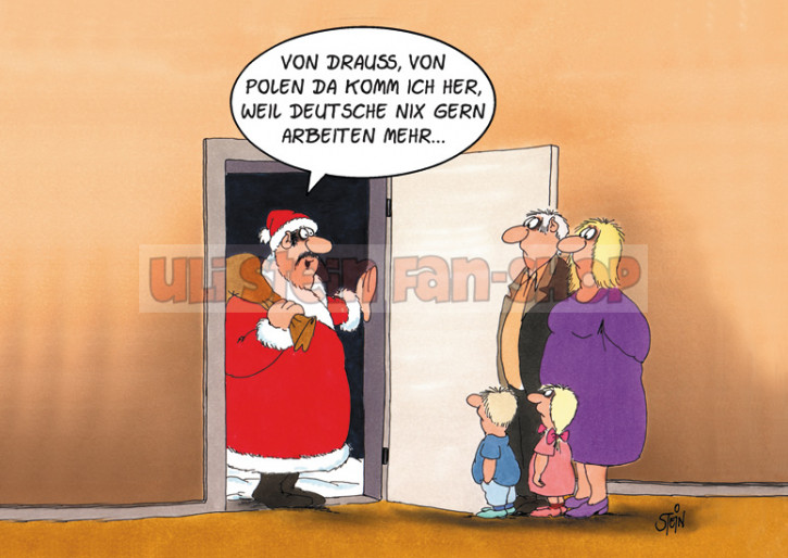 Postkarte Weihnachten