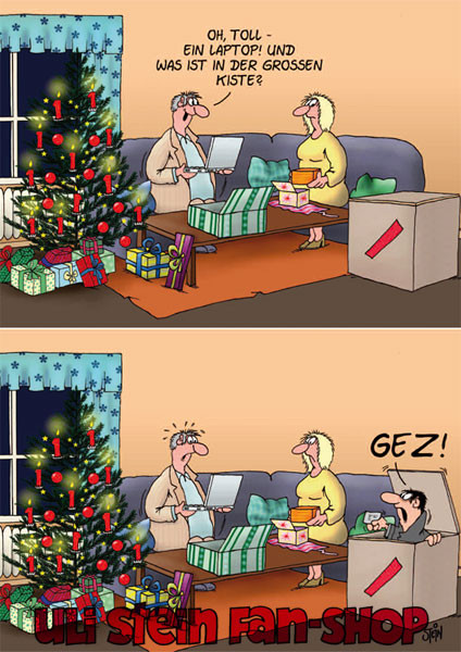 Weihnachtskarte /GEZ
