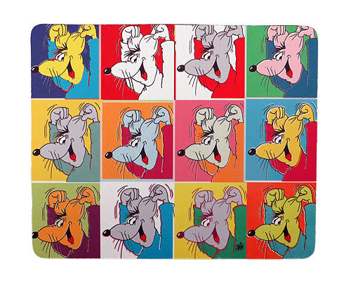 Uli Stein Mousepad ""Pop-Art Multi-Maus