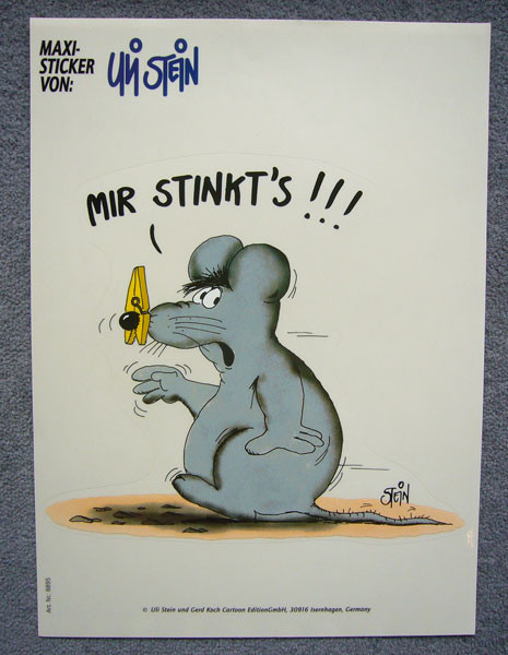 Maxi Sticker Mir Stinkt's