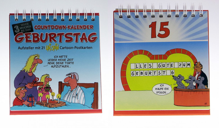 Uli Stein Countdown Kalender Geburtstag