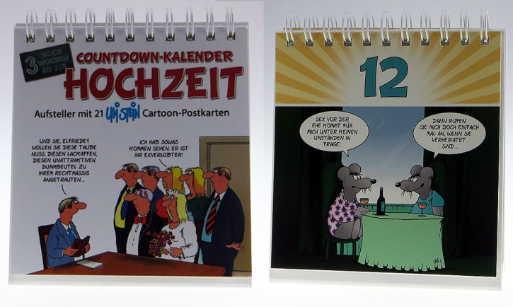 Uli Stein Countdown Kalender Hochzeit