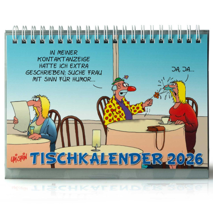 Uli Stein Tischkalender stehend 2026