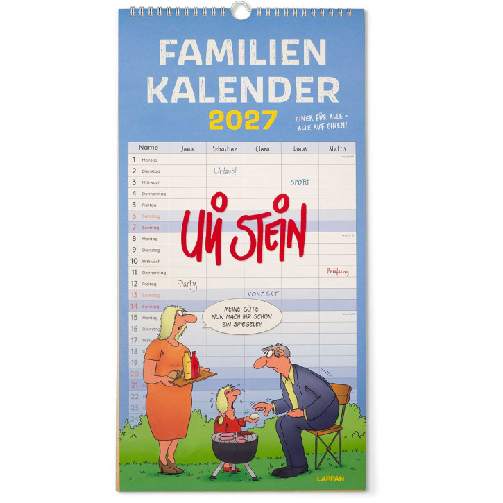 Uli Stein Familien Kalender 2027