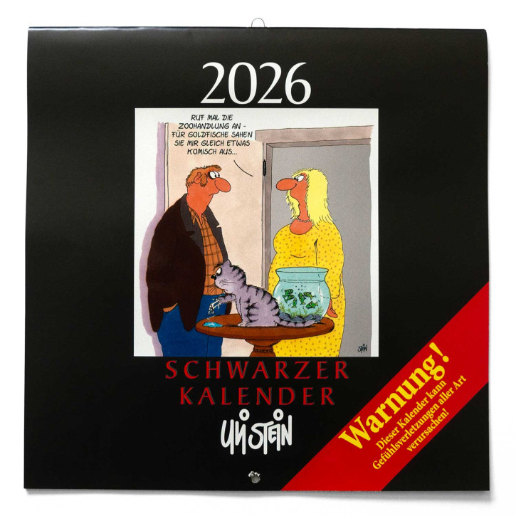 Uli Stein  Schwarzer Kalender 2026