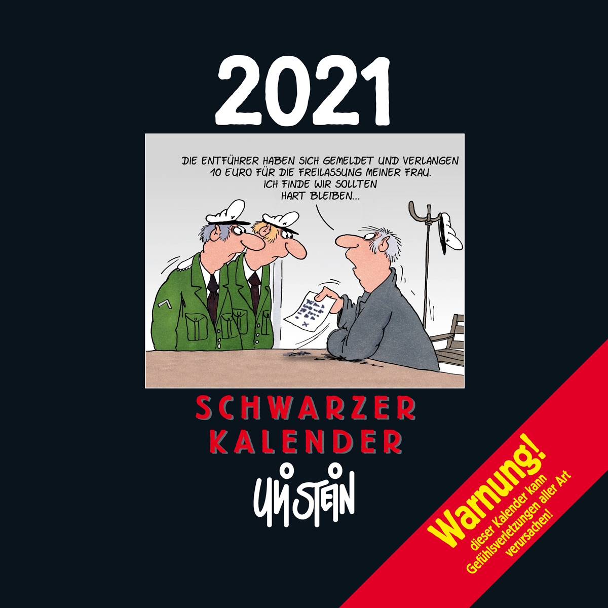 Uli Stein  Schwarzer Kalender 2023
